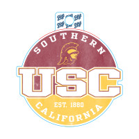 USC Trojans Dotish Sticker